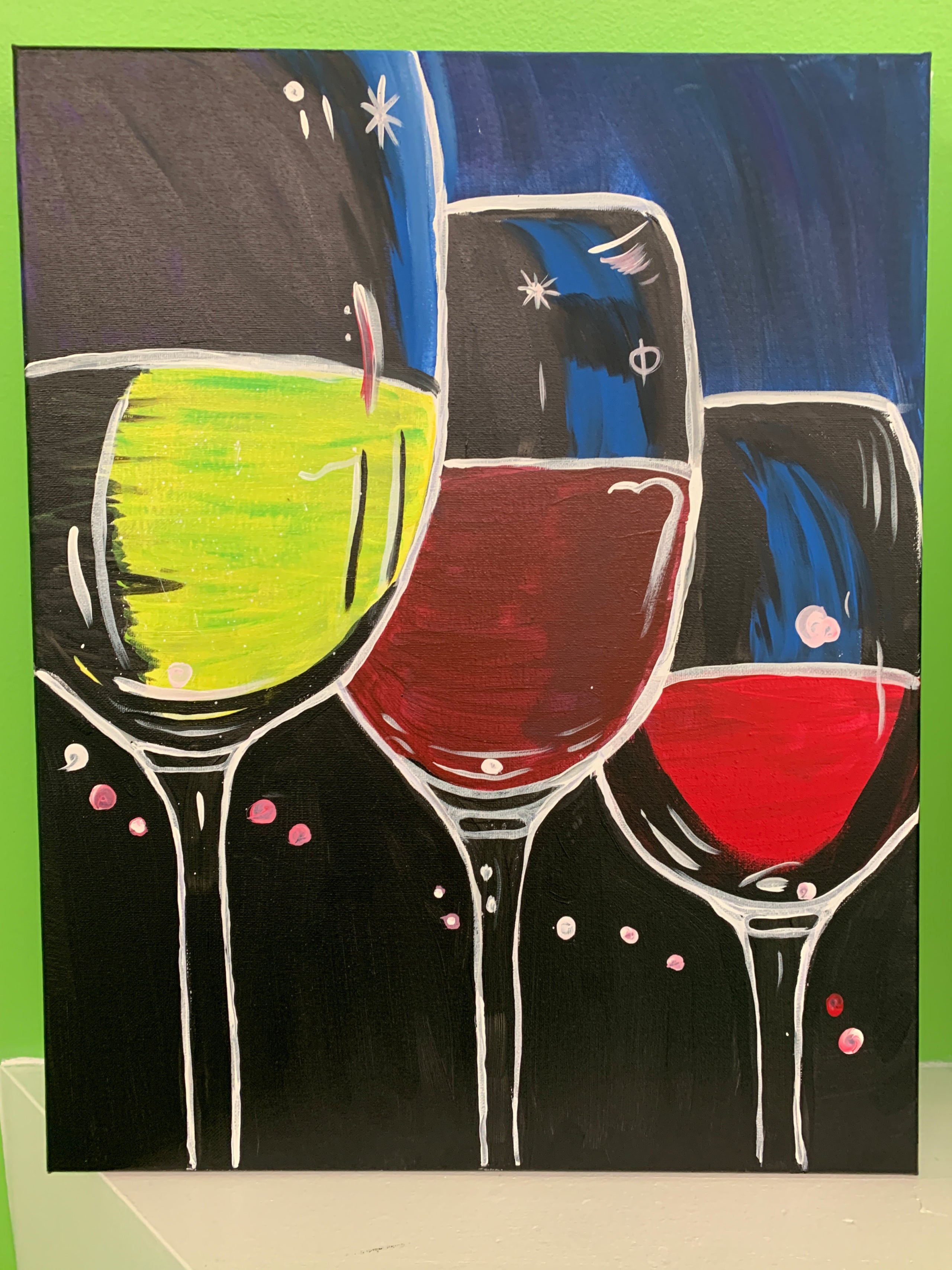 Wine & Design - Painting Kits! 🎯“Sign Up, PICK UP, Sip Up, Paint! Sign up  for one of our take home paint kits. You can choose any painting on our  calendar or